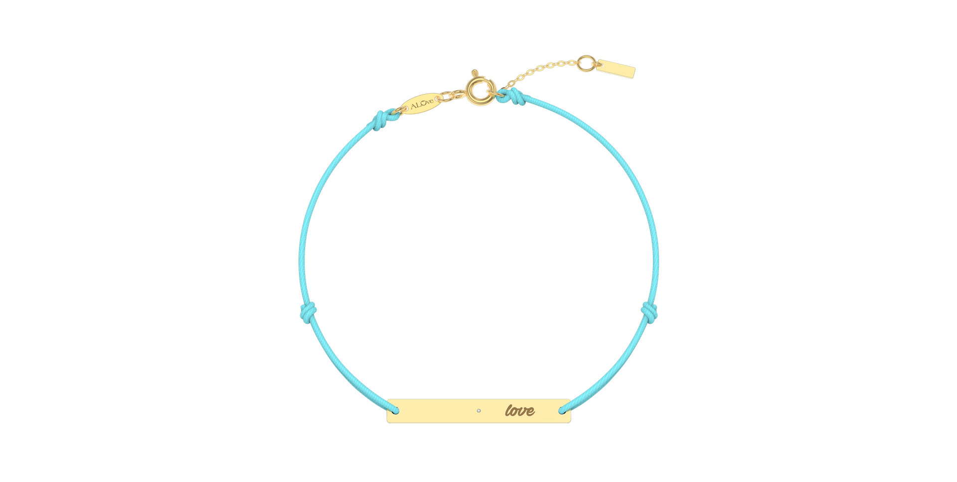 Diamond bracelet Love