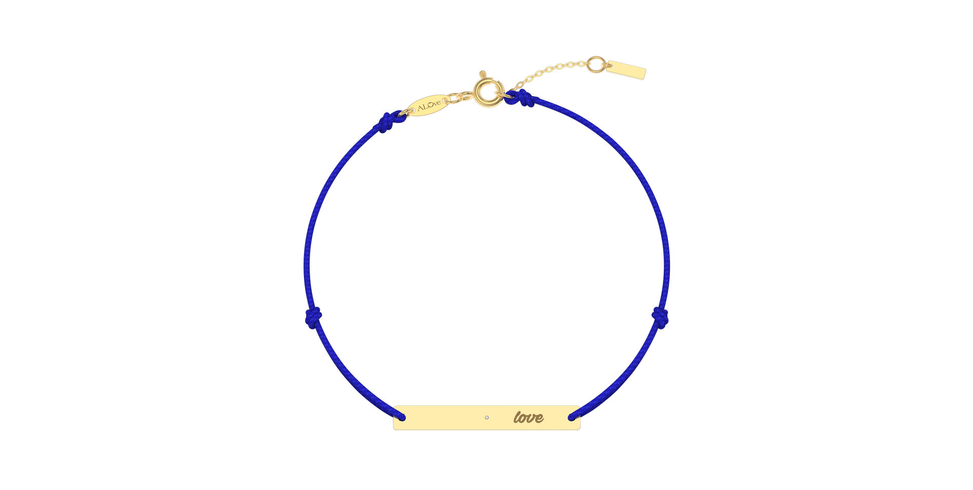 Diamond bracelet Love