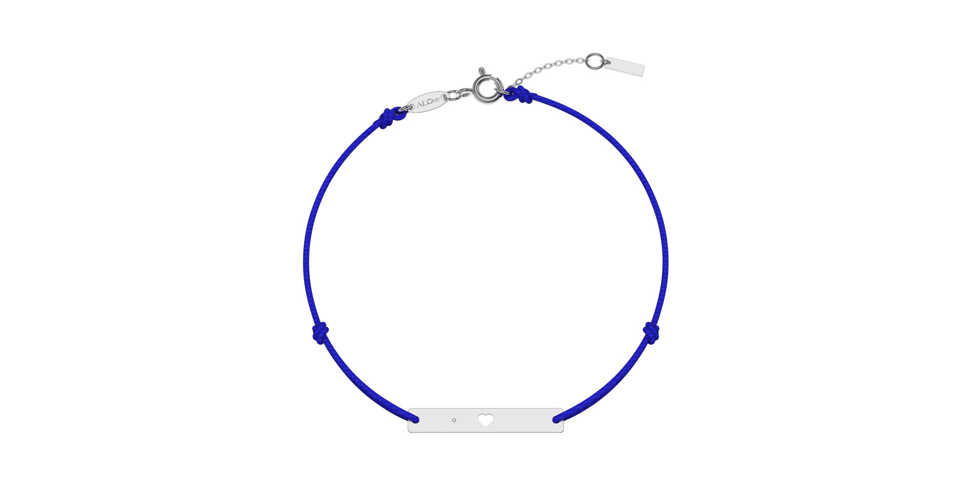 Diamond bracelet Heart Stamp