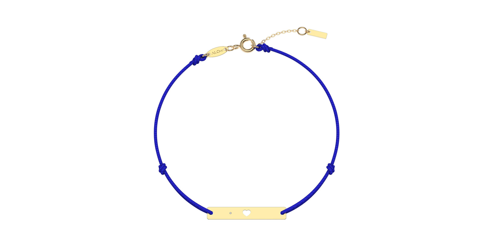 Diamond bracelet Heart Stamp