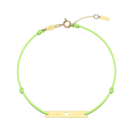 Diamond bracelet Heart Stamp