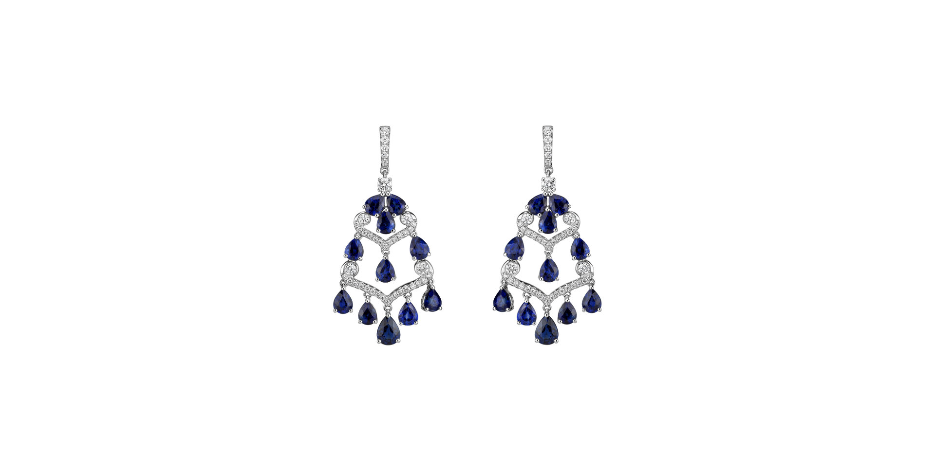 Diamond earrings and Sapphire Kehlani