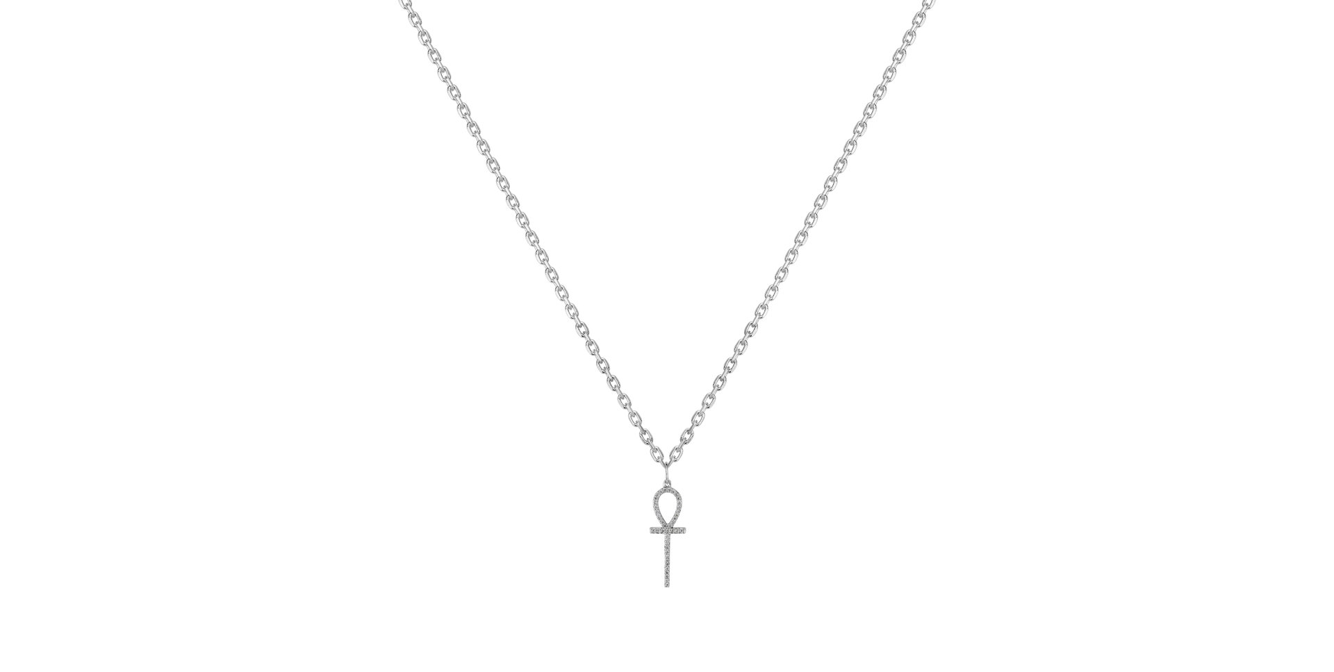 Diamond pendant Ank