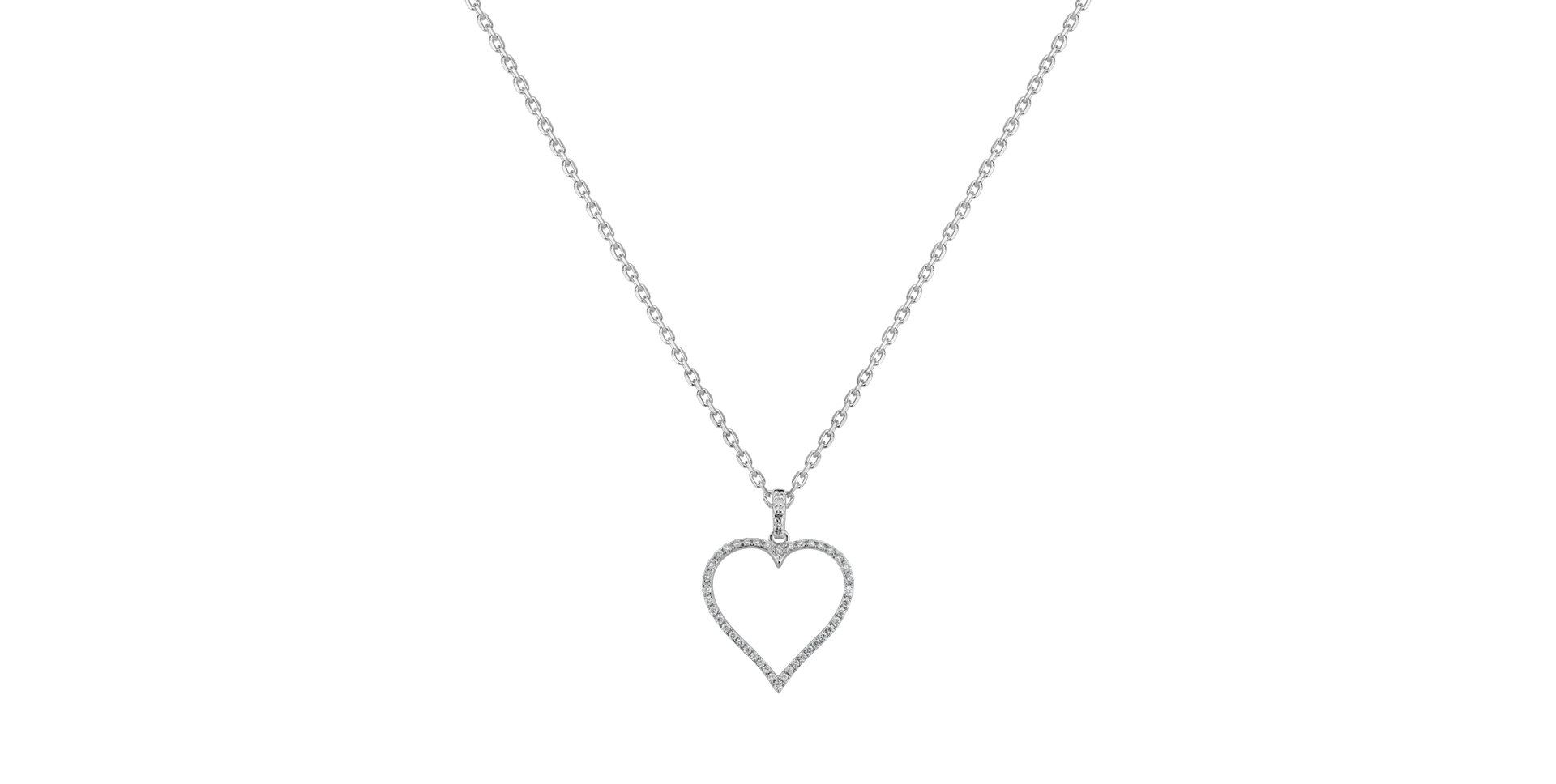 Diamond pendant Ephemeral Love