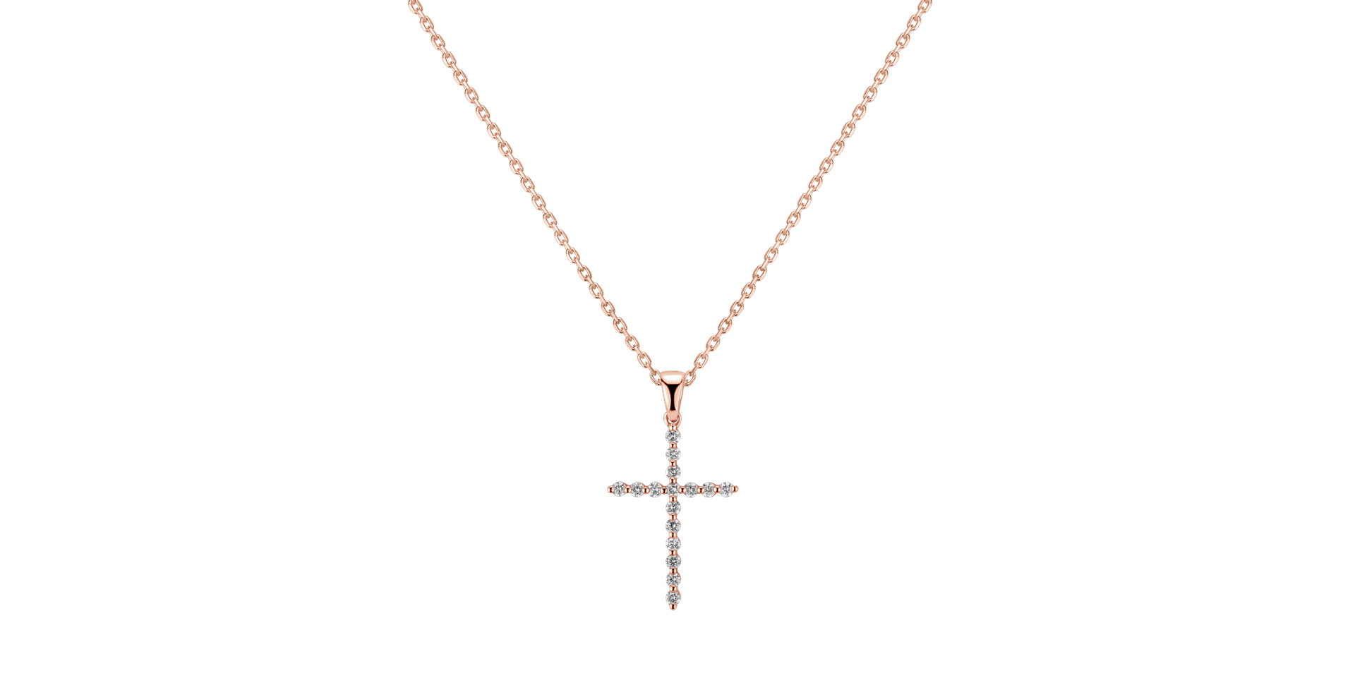 Diamond pendant Serenity Cross
