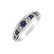 Diamond ring with Sapphire Aiponyth4