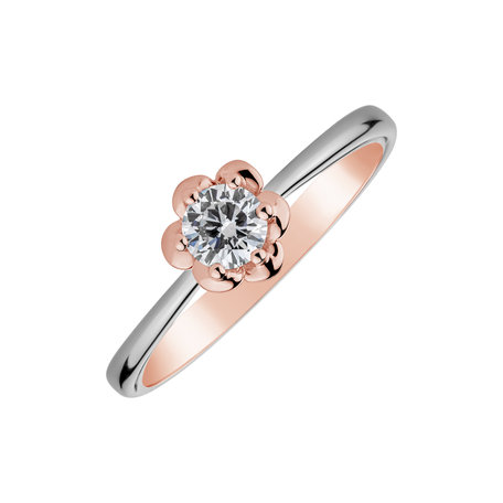 Diamond ring Dual Rose