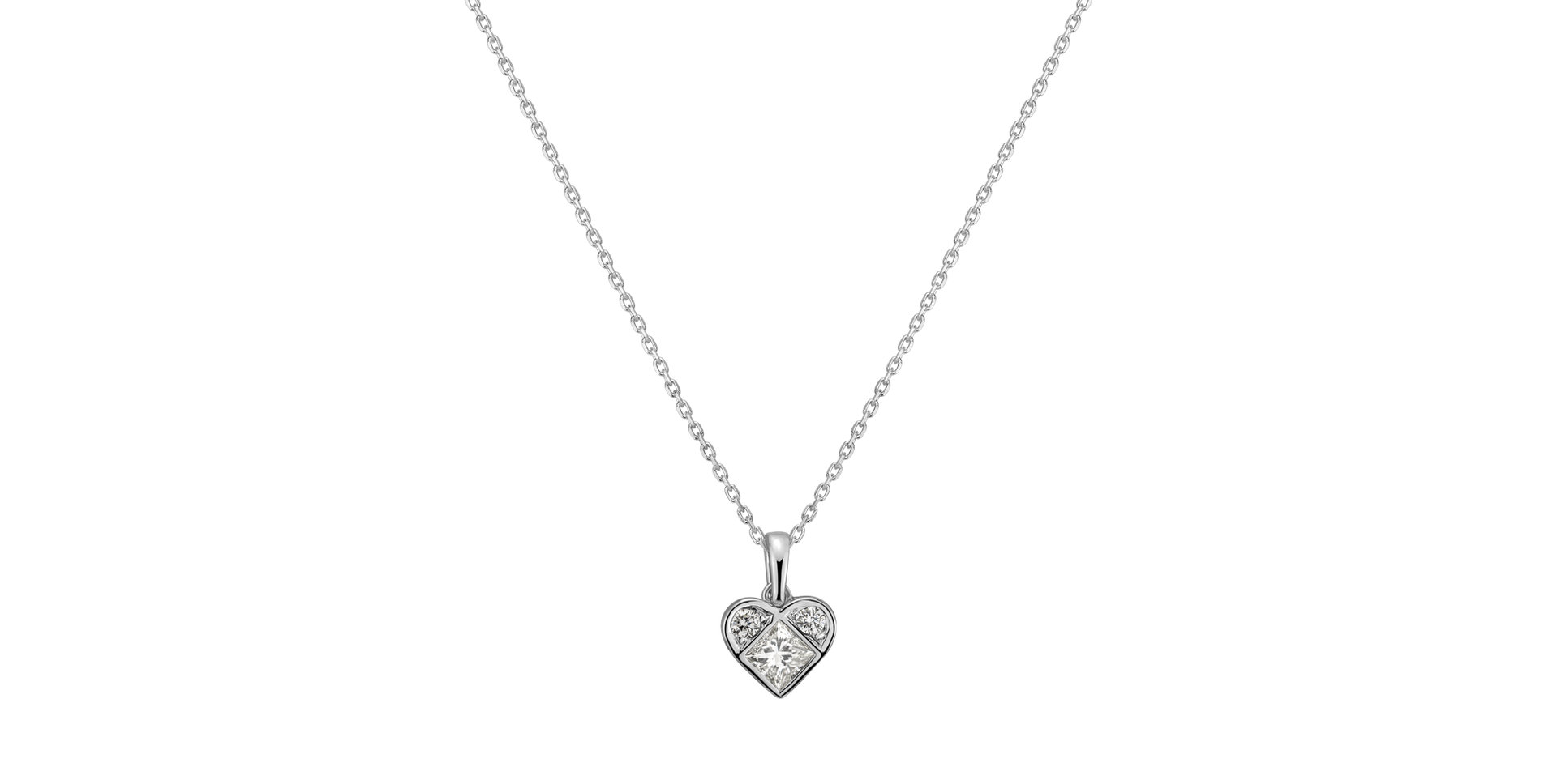 Diamond pendant Dreamy Heart