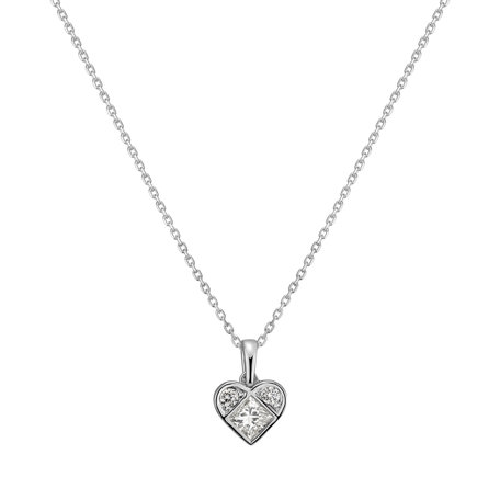 Diamond pendant Dreamy Heart