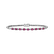 Diamond bracelet with Ruby Morrison3