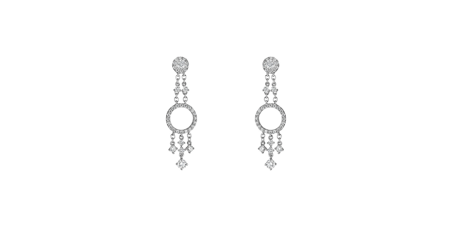 Diamond earrings Zeeshan
