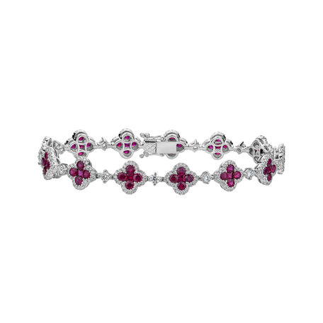 Diamond bracelet with Ruby Ruby Future