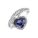 Diamond ring with Sapphire Heart of Heaven3