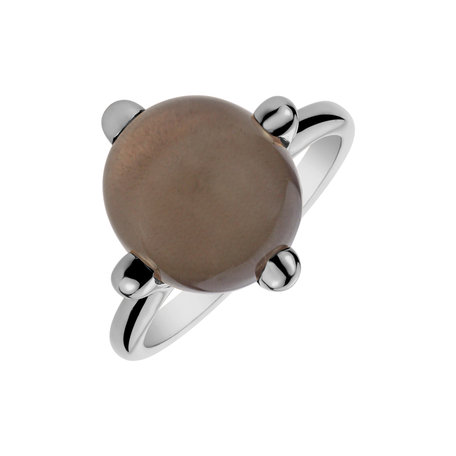 Ring with Quartz Space Empire
