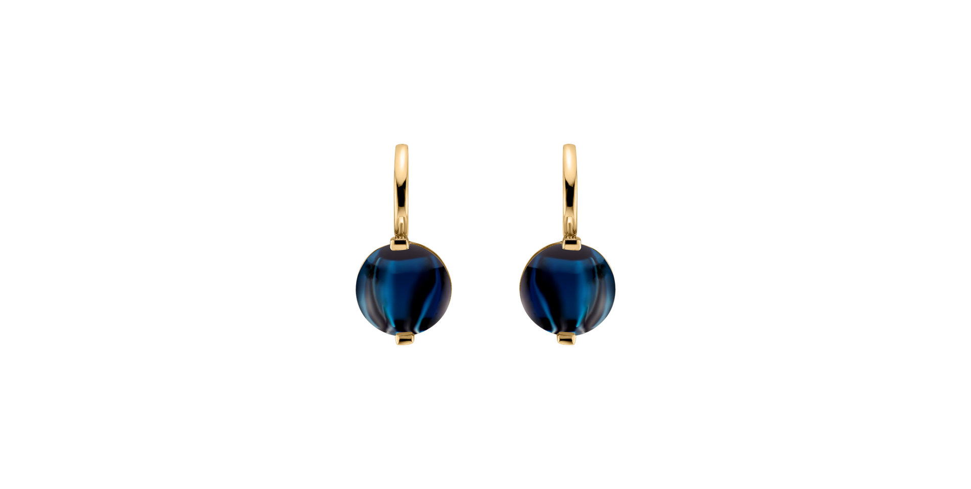 Earrings with Topaz Space Signature