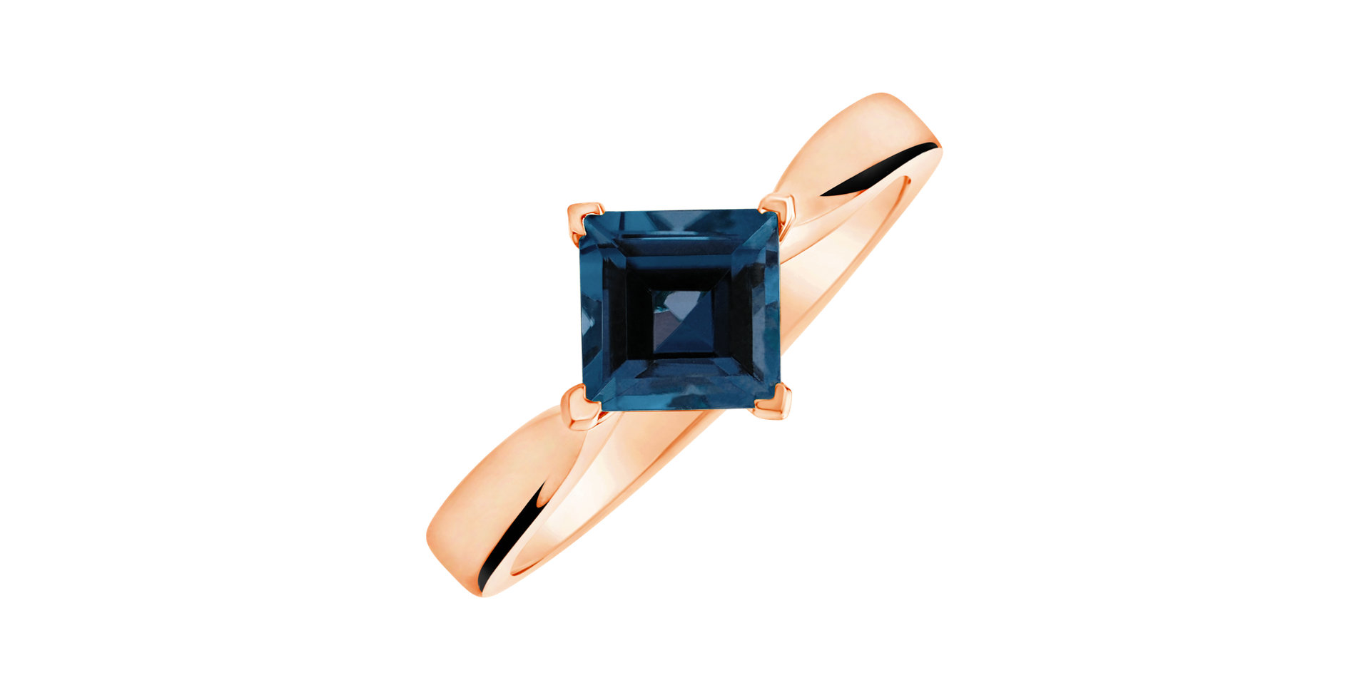 Ring with Topaz London Bonbon
