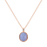 Diamond pendant with Chalcedony Fairytale Drop3