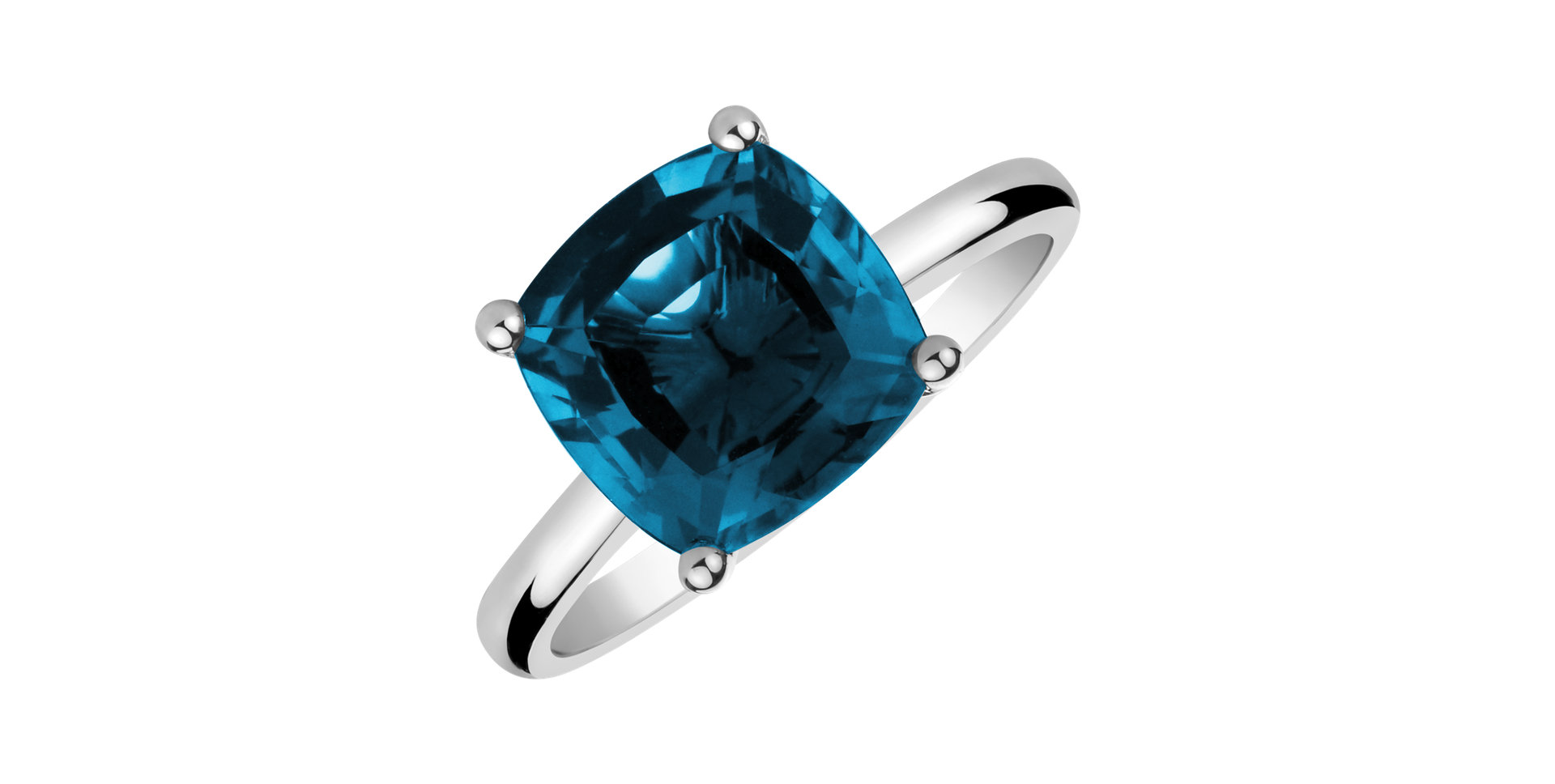 Ring with Topaz London Bonbon