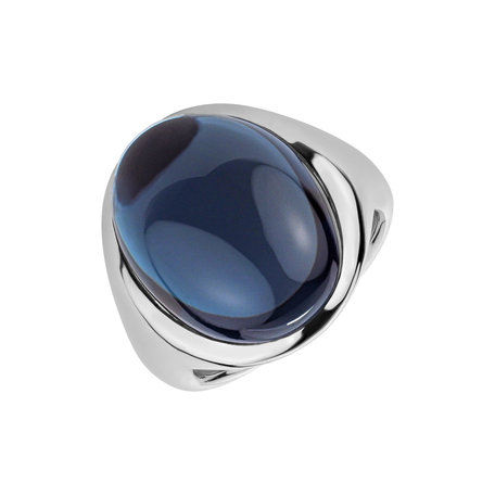 Ring with Topaz Bubble Coctail
