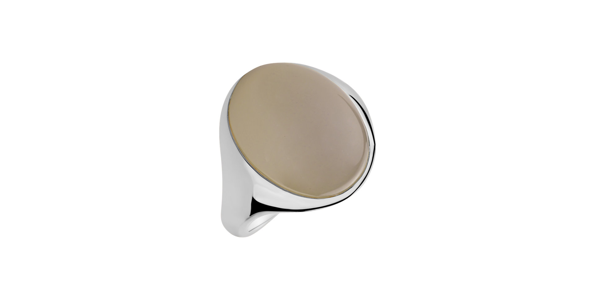 Ring with Moonstone Bubble Coctail