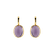 Earrings with Amethyst Miracle Cosmos5