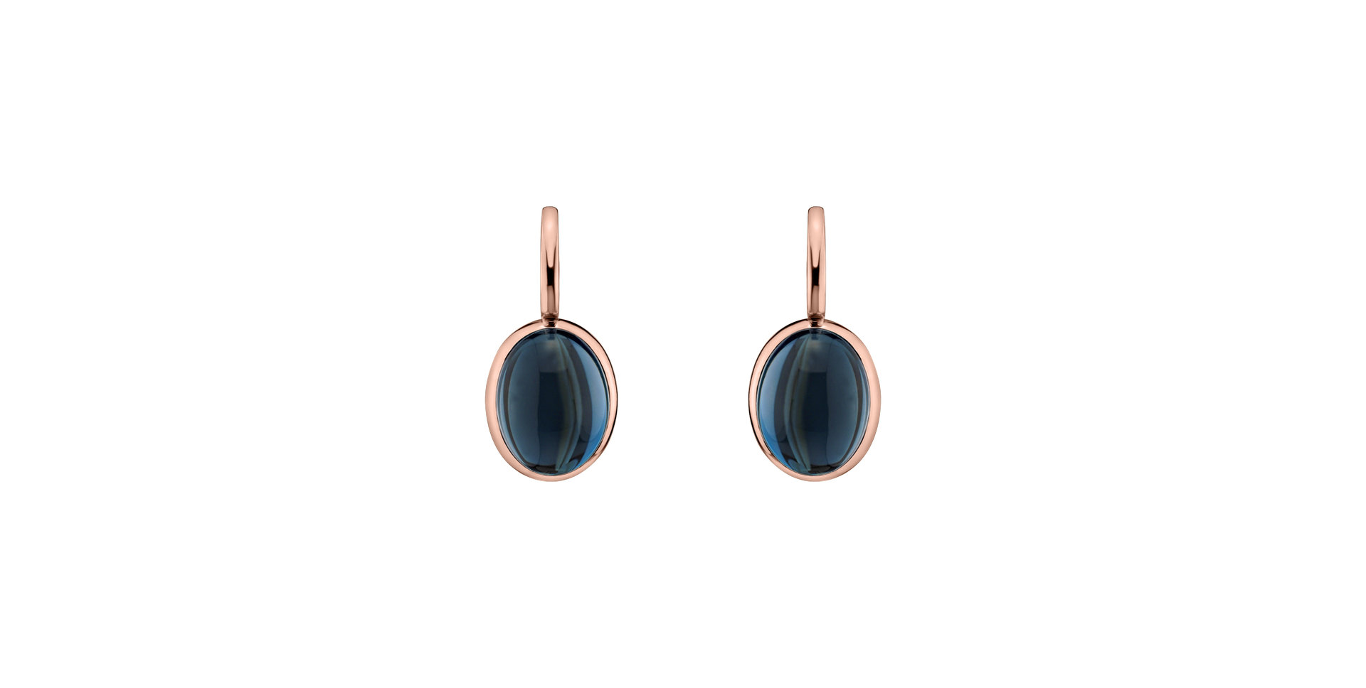 Earrings with Topaz Miracle Cosmos