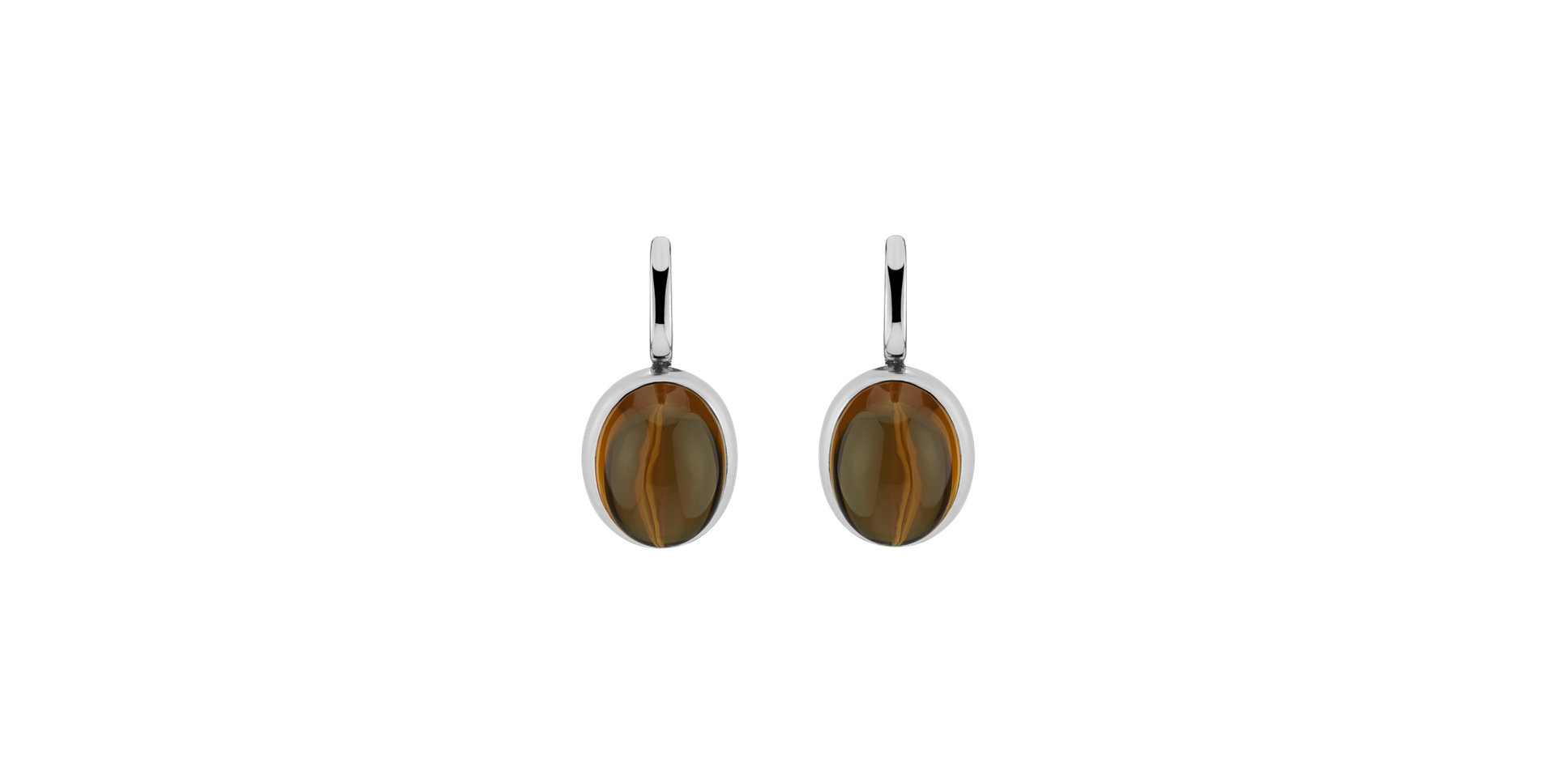 Earrings with Quartz Miracle Cosmos