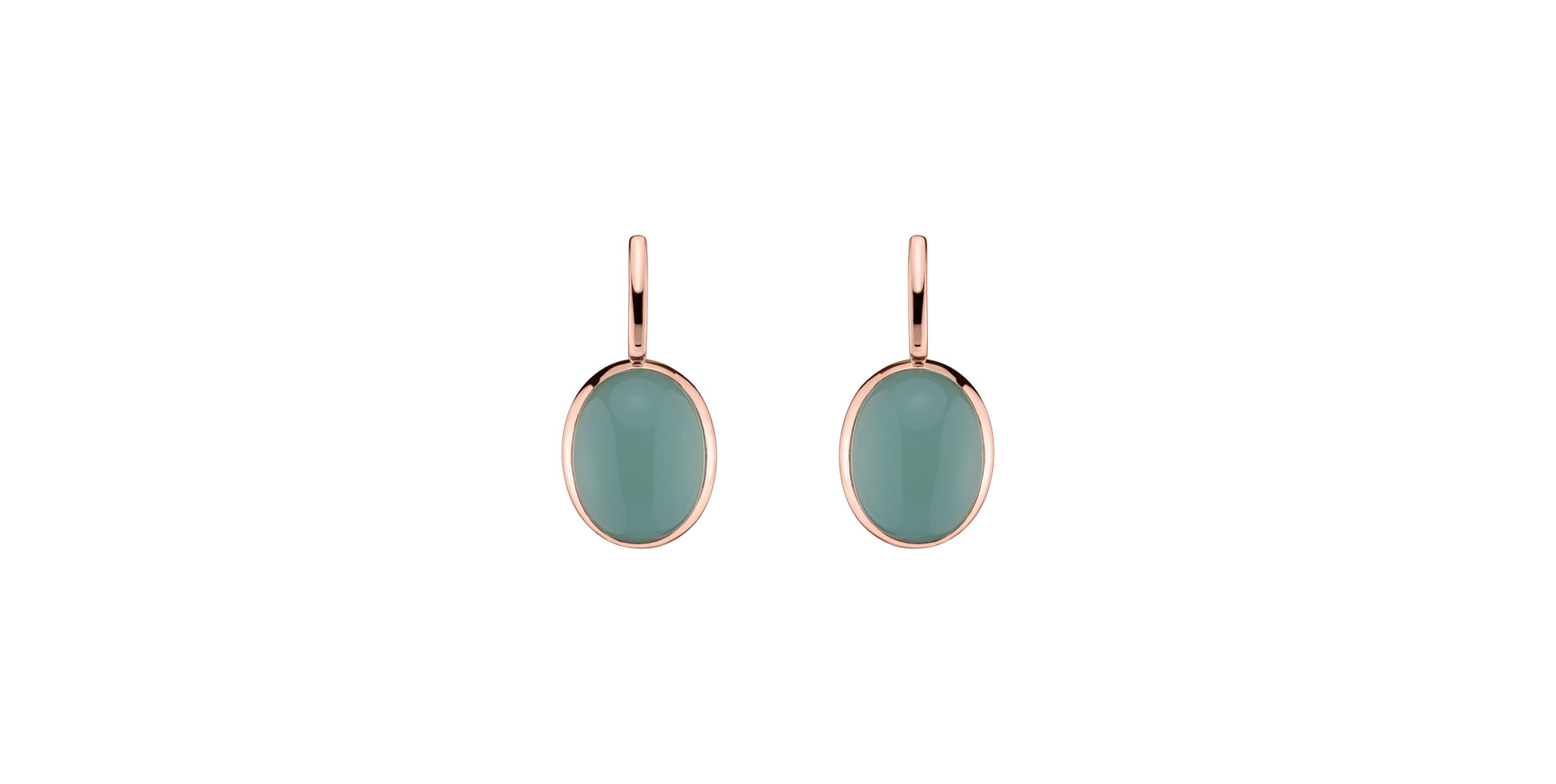 Earrings with Chalcedony Miracle Cosmos