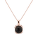 Diamond necklace with Quartz Royal Drop4