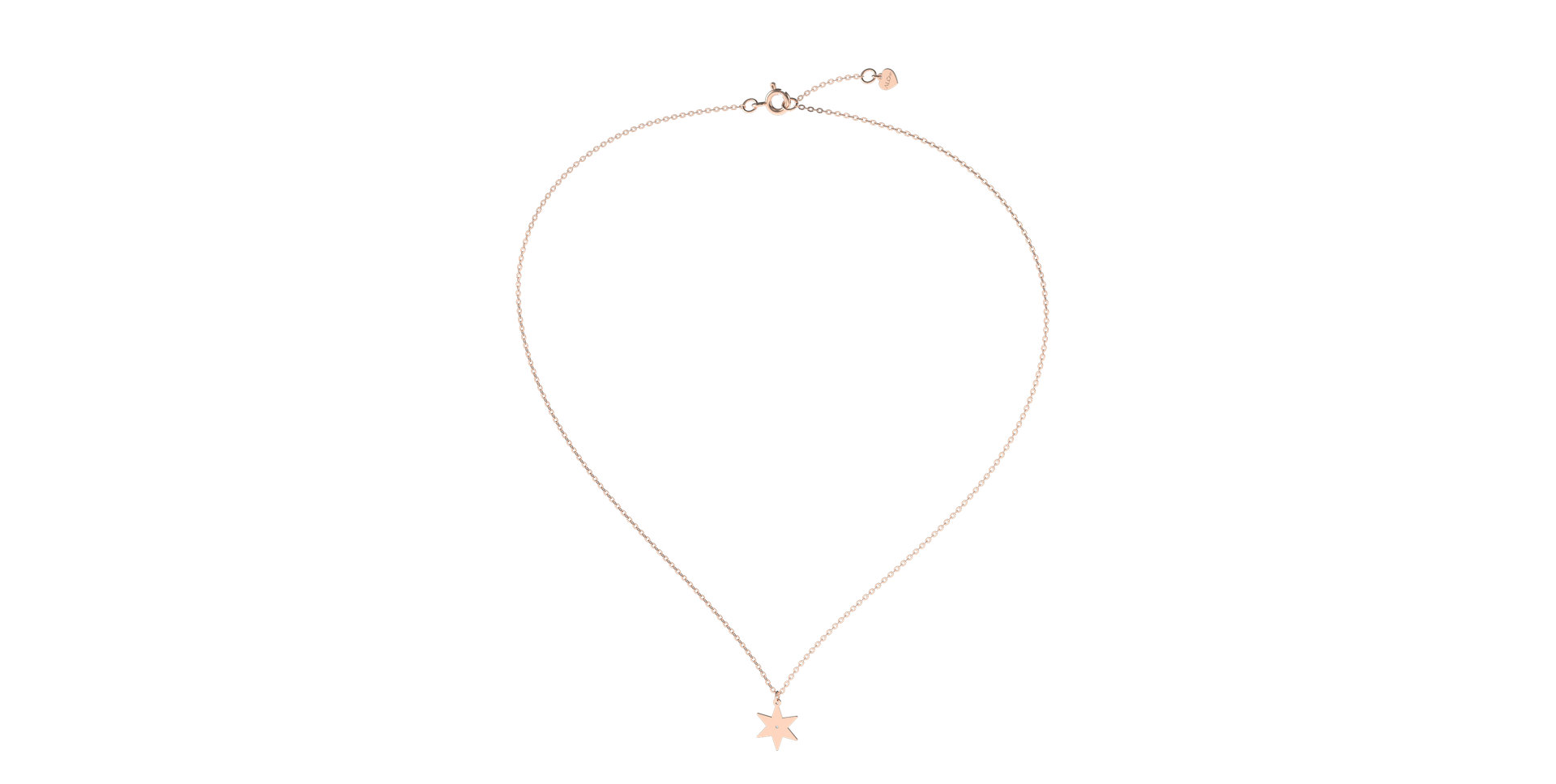 Diamond necklace Star