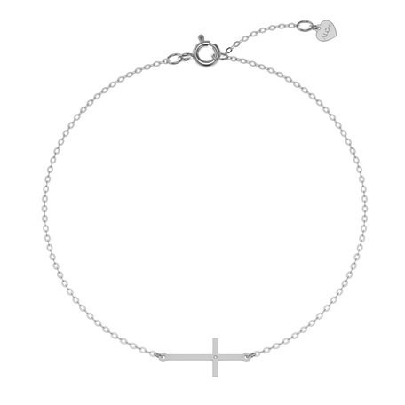 Diamond bracelet Cross