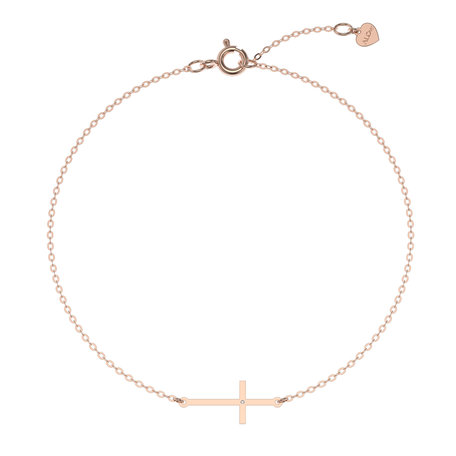 Diamond bracelet Cross