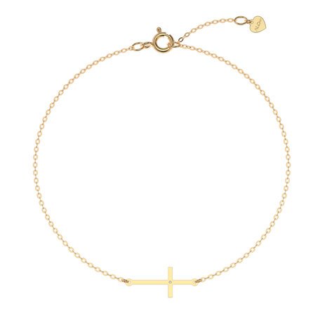 Diamond bracelet Cross