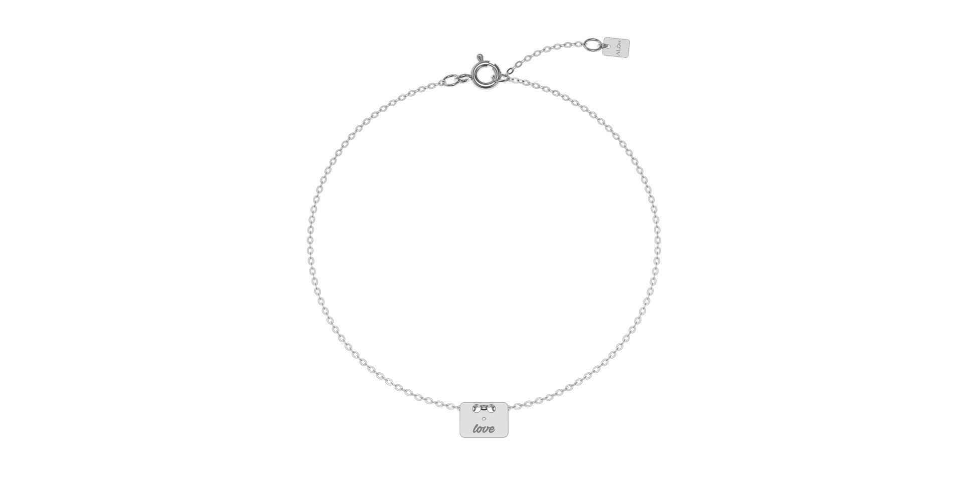 Diamond bracelet Stamp Mini