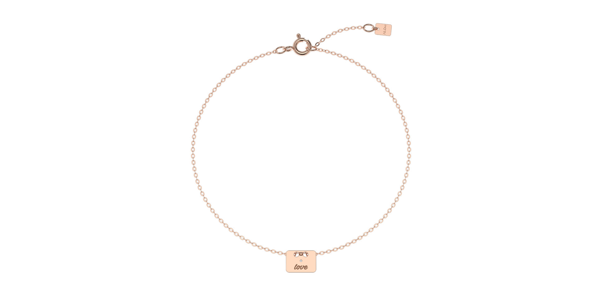 Diamond bracelet Stamp Mini