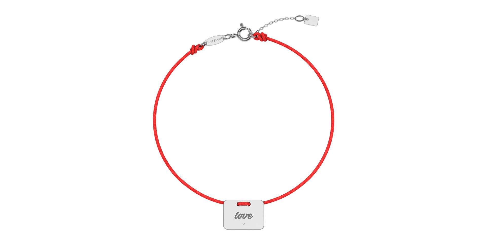 Diamond bracelet Military Stamp Love