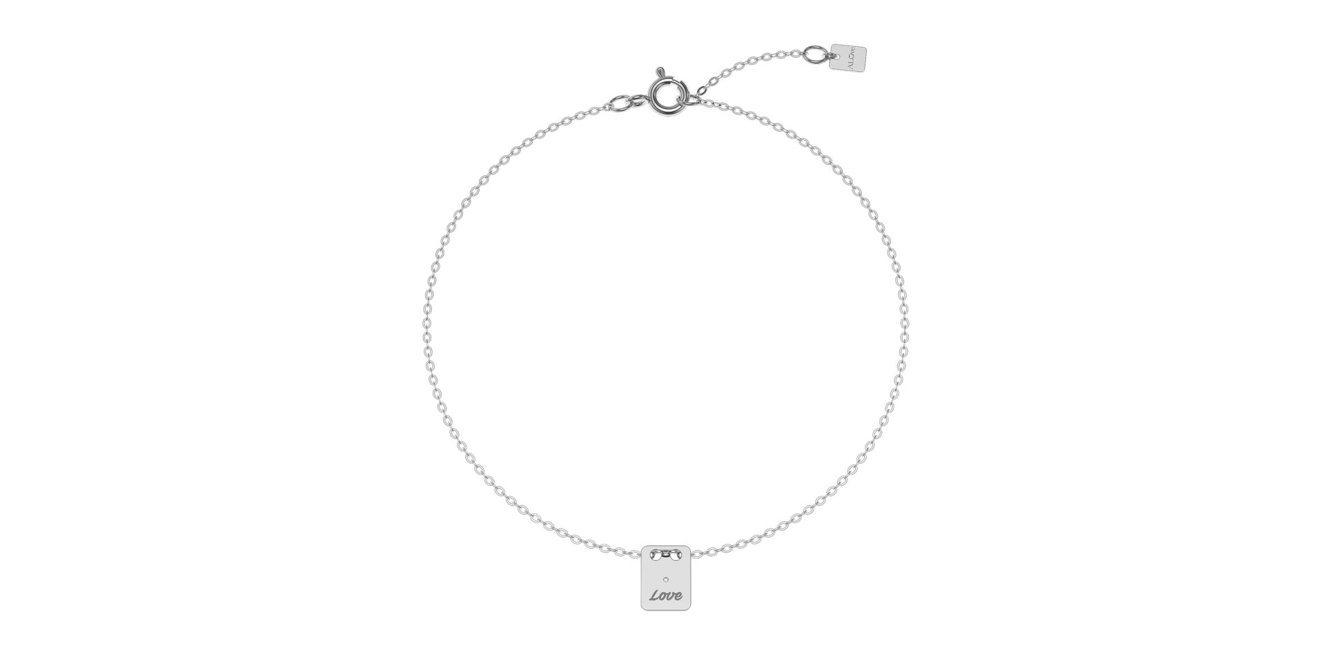 Diamond bracelet Military Mini