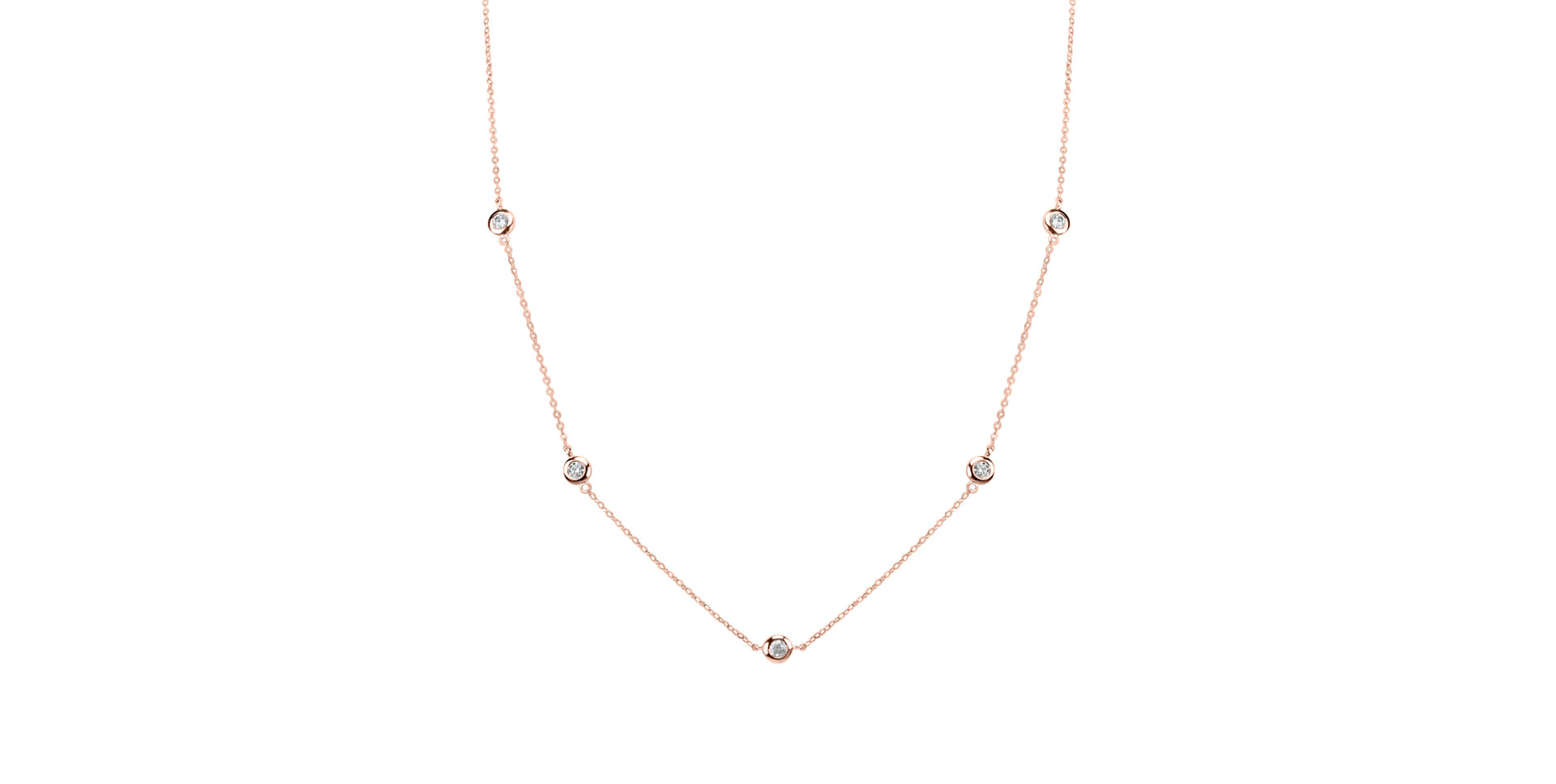 Diamond necklace Dots