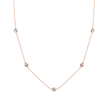 Diamond necklace Dots