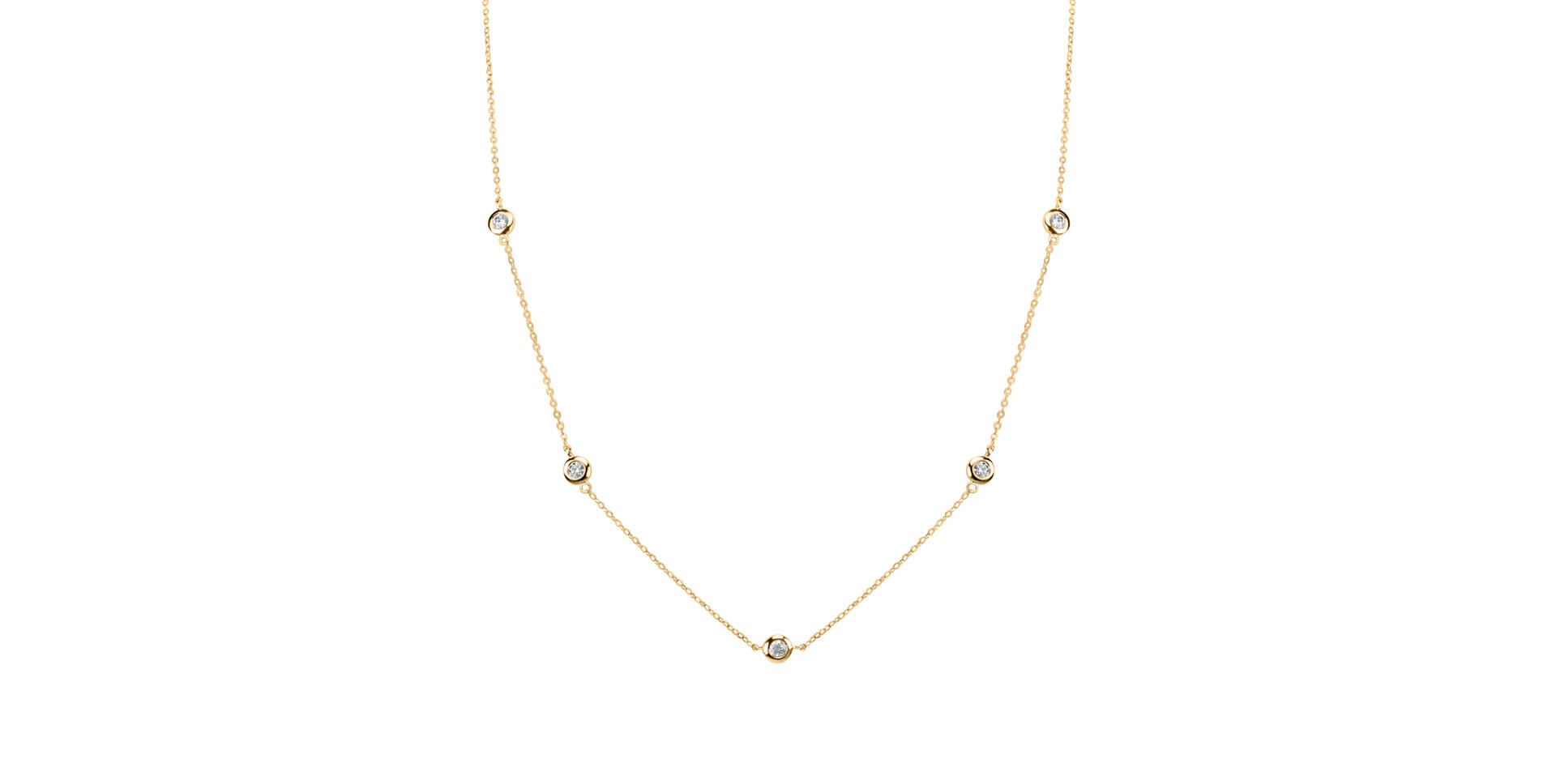 Diamond necklace Dots