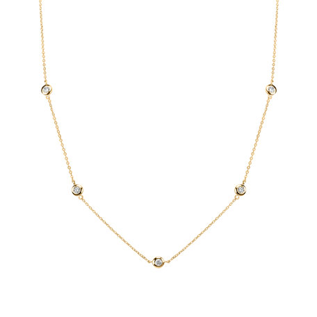 Diamond necklace Dots