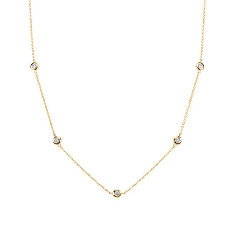 Diamond necklace Dots