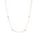 Diamond necklace Dots4