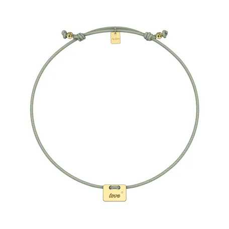 Diamond bracelet Military Stamp Love