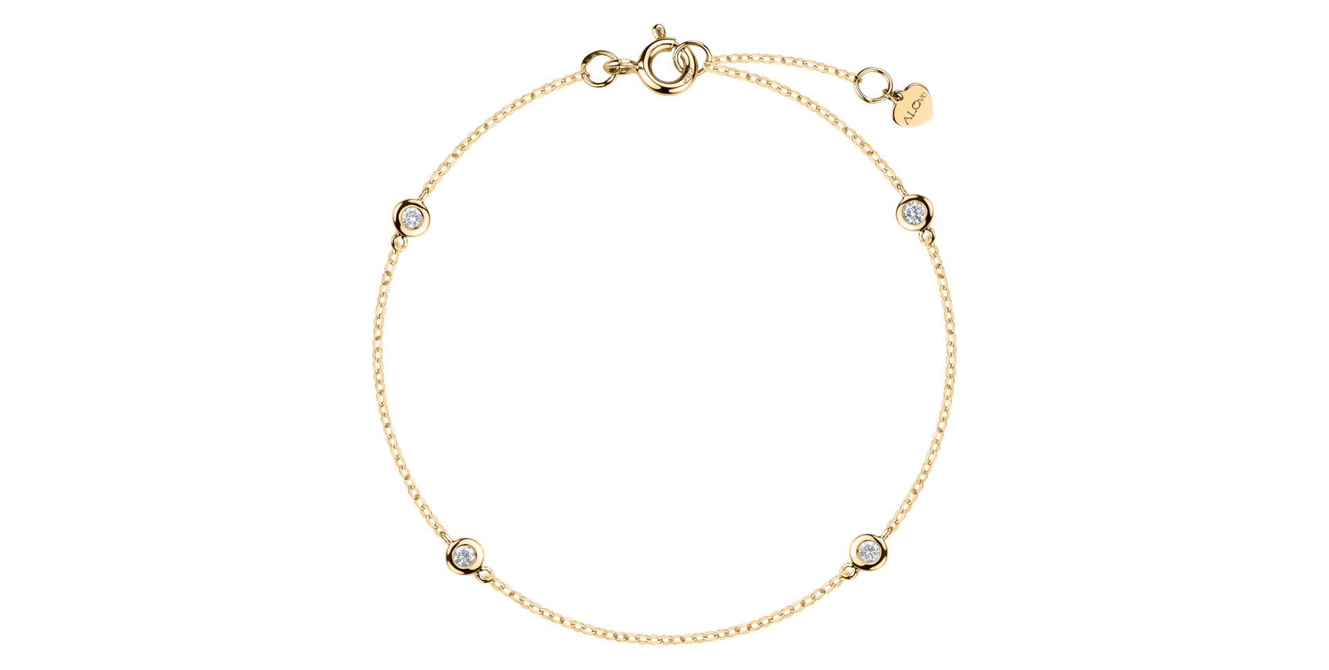 Diamond bracelet Dots