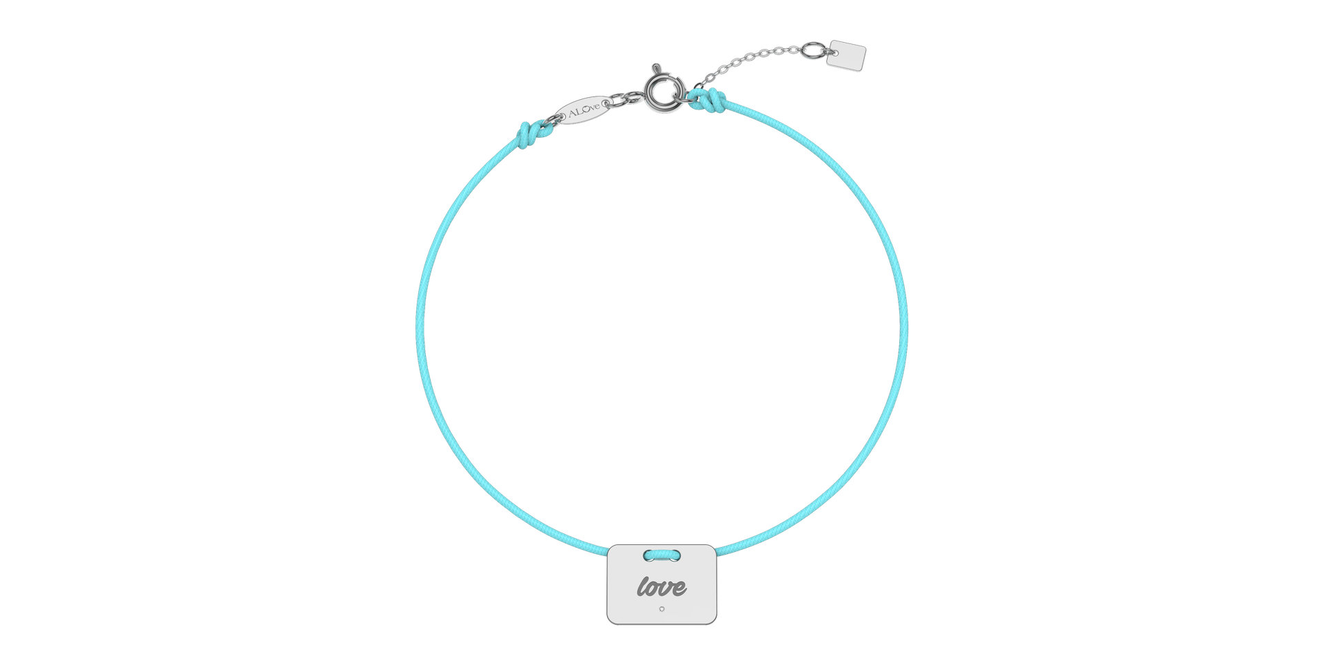 Diamond bracelet Military Stamp Love