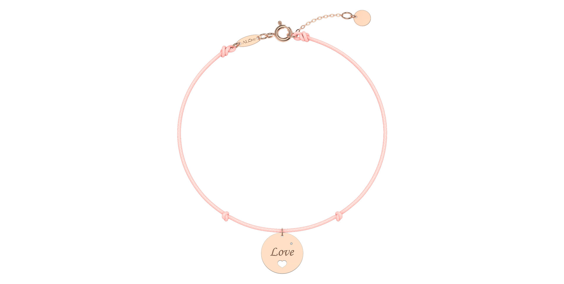 Diamond bracelet Love Magical