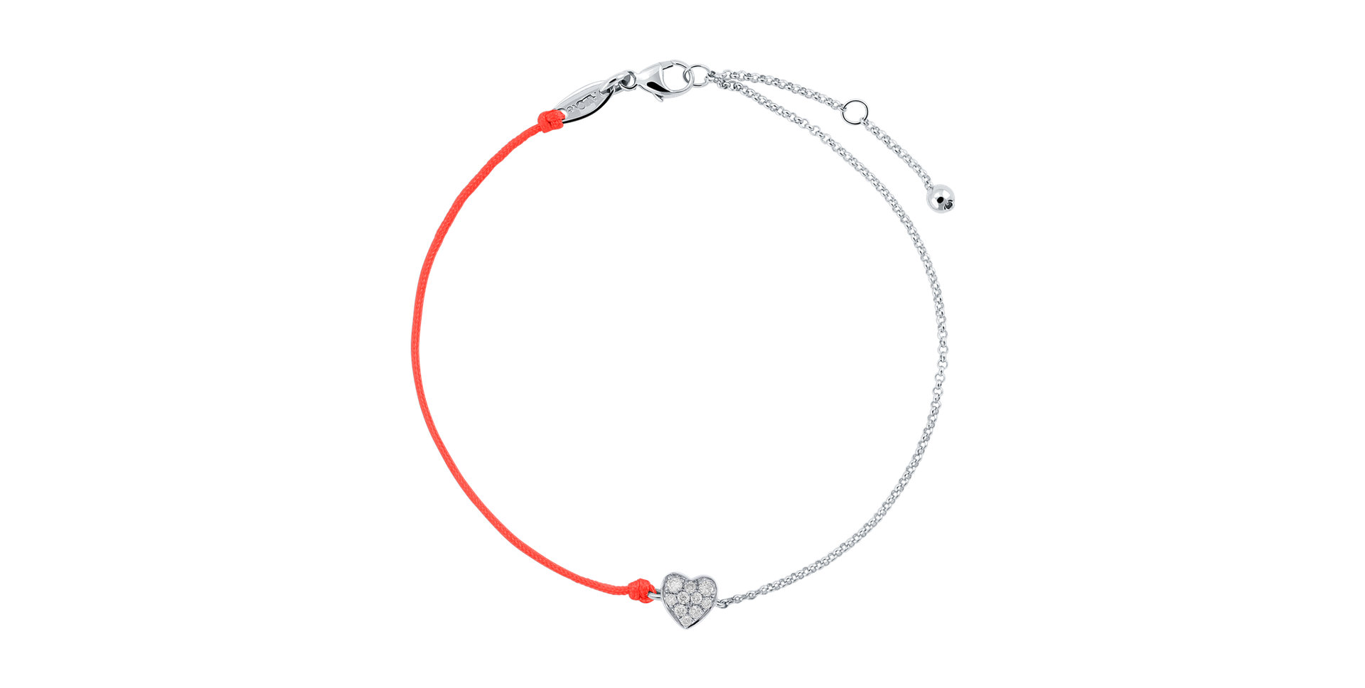 Diamond bracelet Little Heart