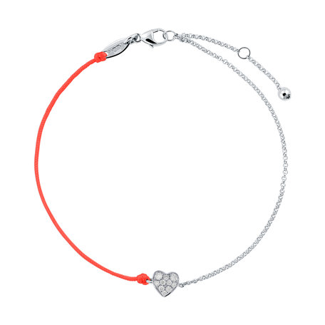 Diamond bracelet Little Heart