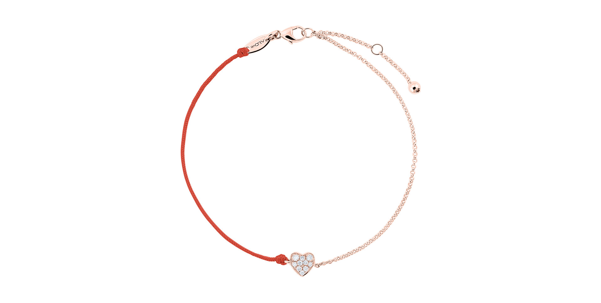 Diamond bracelet Little Heart